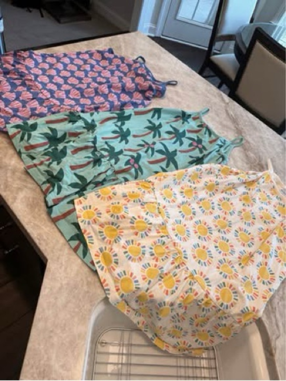 Set of 3 Hanna Andersson Dresses, girls size 10